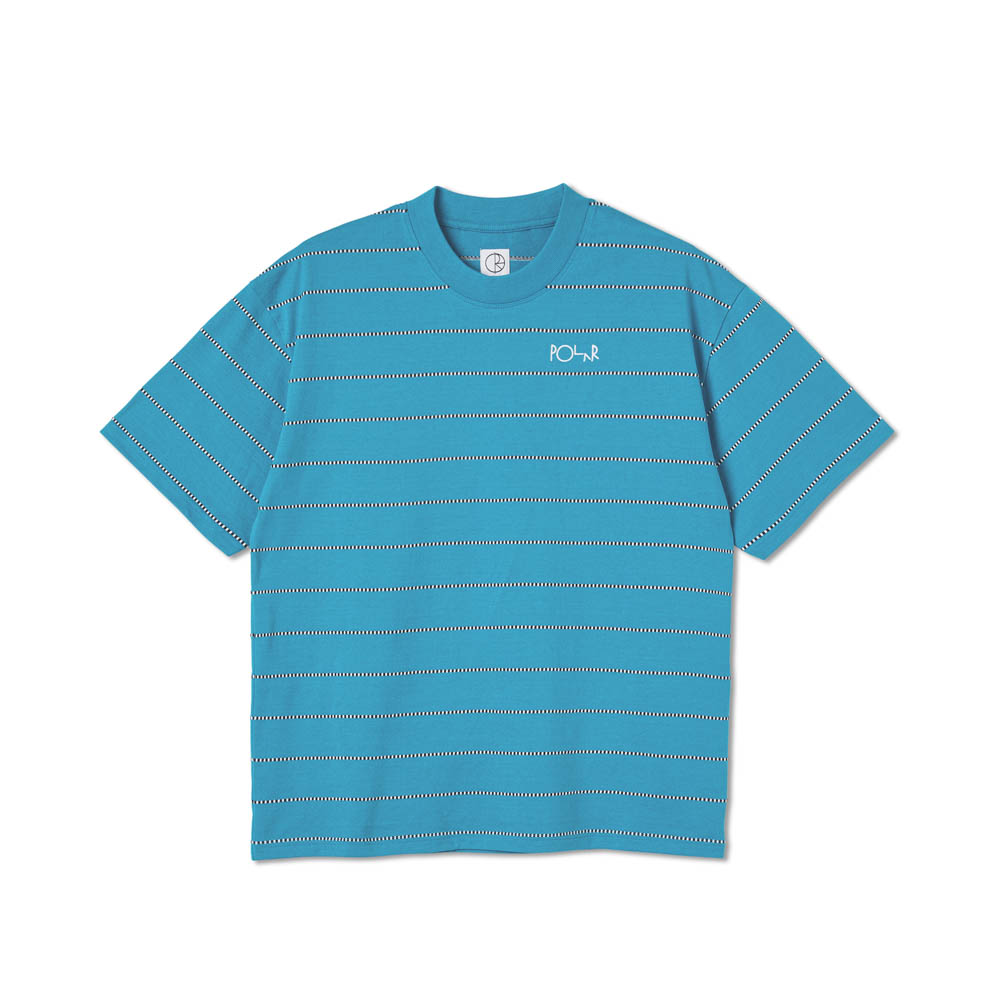 Polar Skate Co. Checkered Surf Tee Turquoise Men's T-Shirt