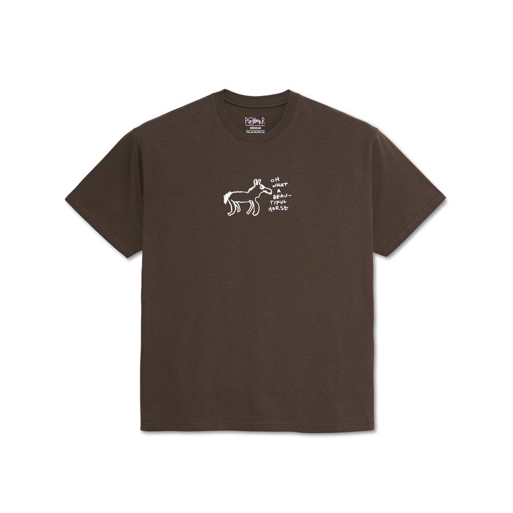 Polar Skate Co. Tee Beautiful Horses Chocolate Ανδρικό T-Shirt