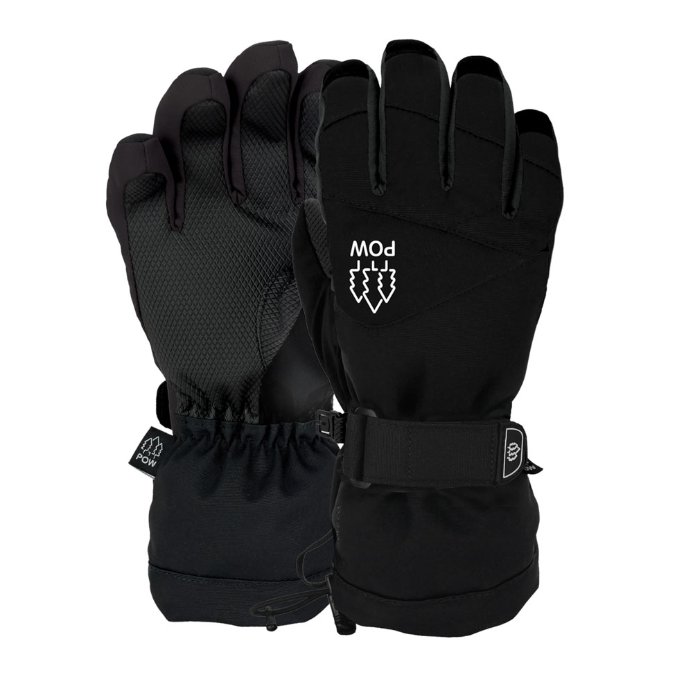 Pow Ascend Glove Black Παιδικά Γάντια