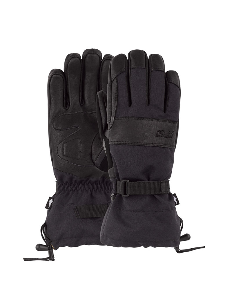 Pow August Gauntlet Glove Black Ανδρικά Γάντια
