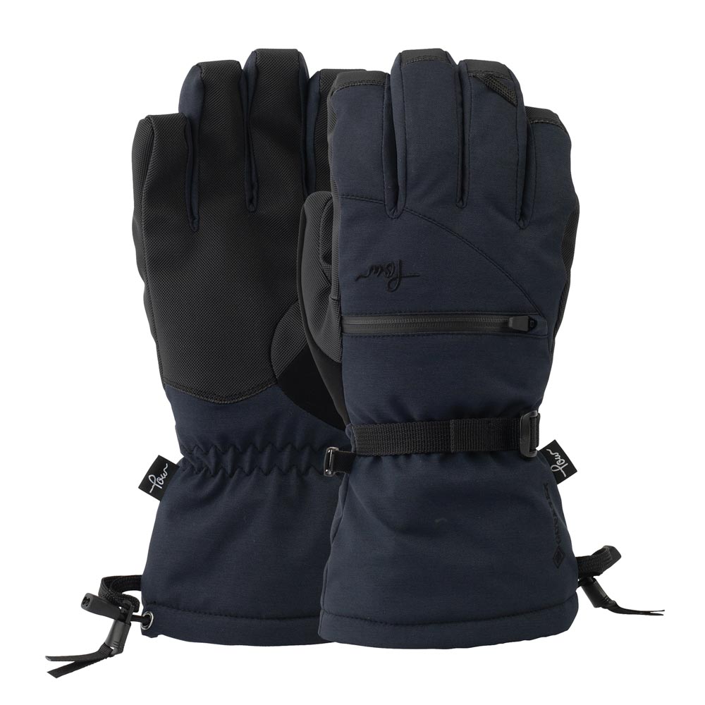 Pow Cascadia Gore-Tex Long Glove +Warm Black Γυναικεία Γάντια