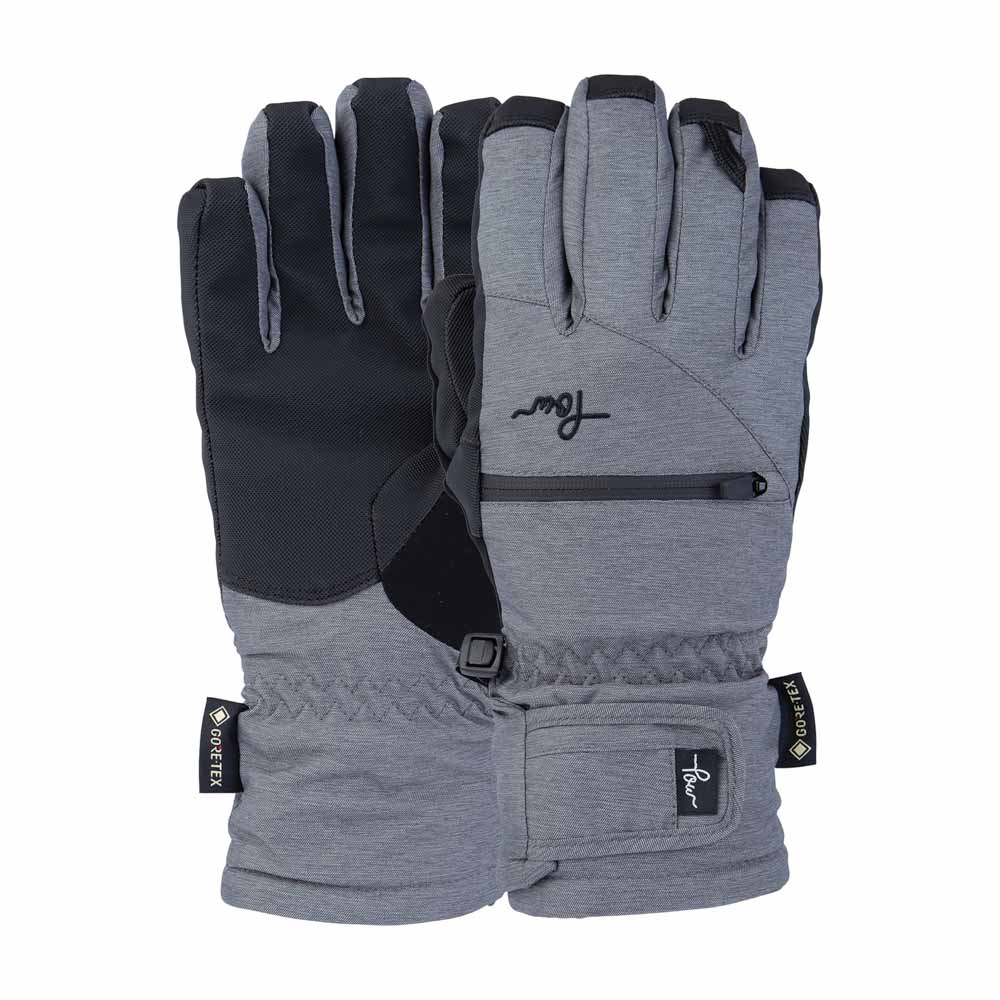 Pow Cascadia Gore-Tex Short Glove +Warm Grey Women's Gloves