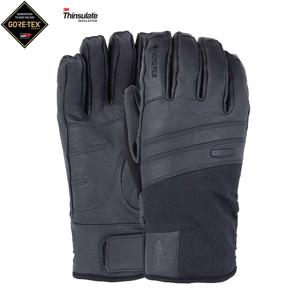 Pow Royal Gore-Tex Glove +Active Black Ανδρικά Γάντια
