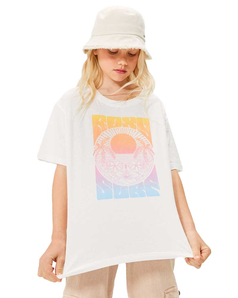 Roxy Kids Gone To California A Snow White Παιδικό T-Shirt