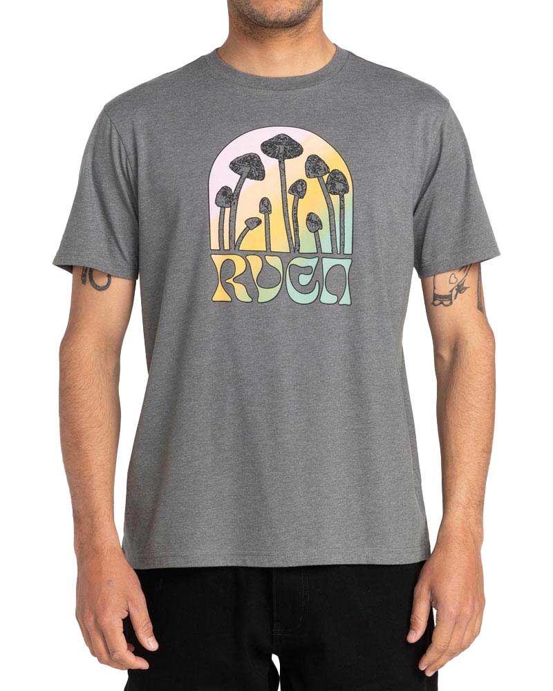 Rvca Dream Field Smoke Men's T-Shirt