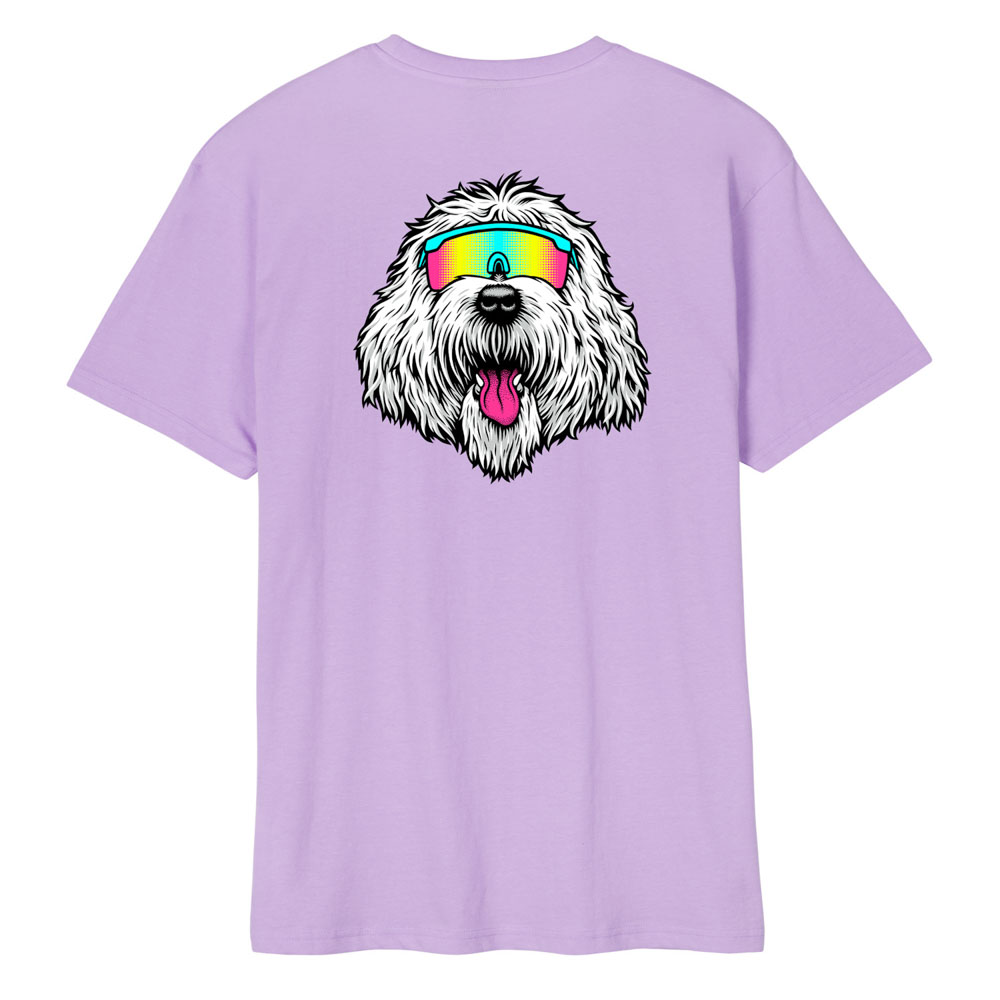 Santa Cruz Mccoy Dog T-Shirt Digital Lavender Men's T-Shirt