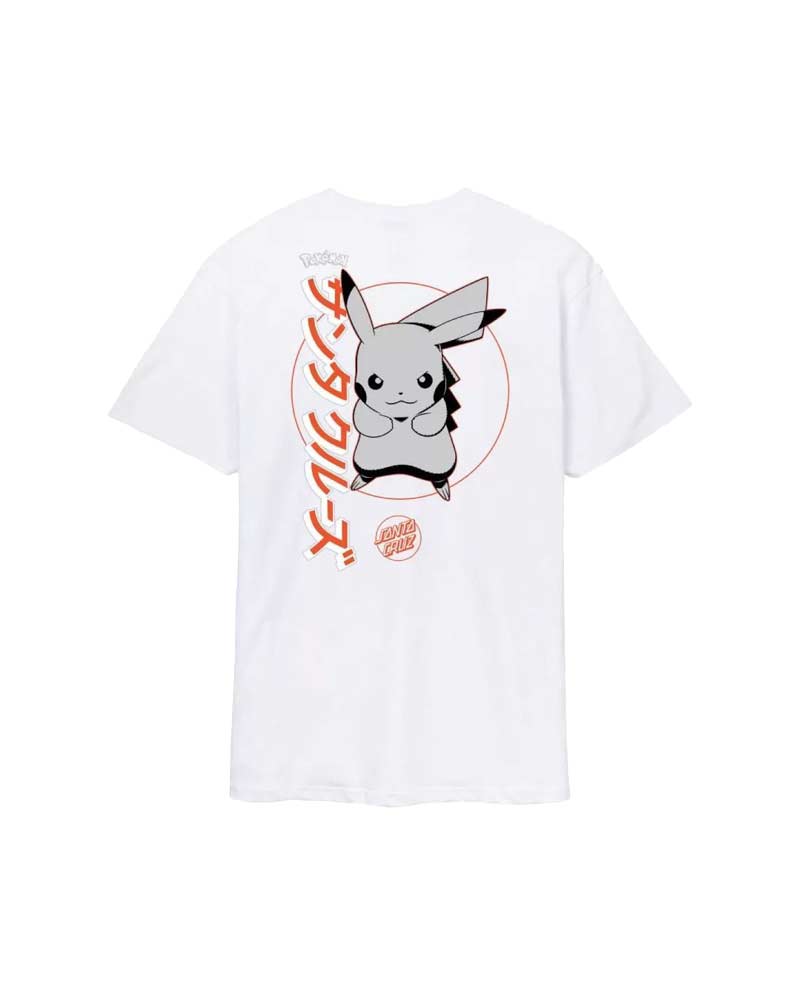Santa Cruz Sc Pikachu T-Shirt White Ανδρικό T-Shirt
