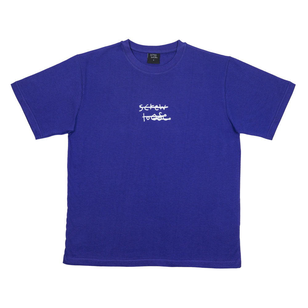 Screw Loose Logo Purple Ανδρικό T-Shirt