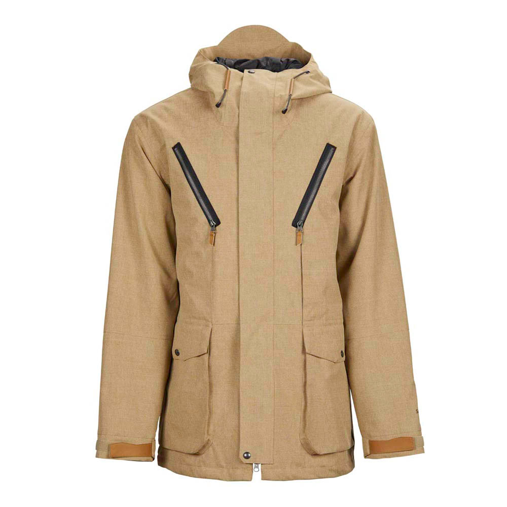 Sessions Supply Tan Men's Snow Jacket