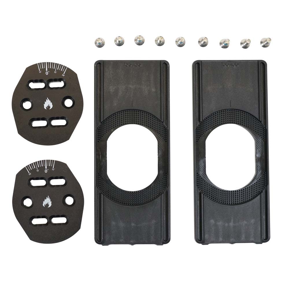 Spark R&D Spark Solid Board Canted Pucks Black