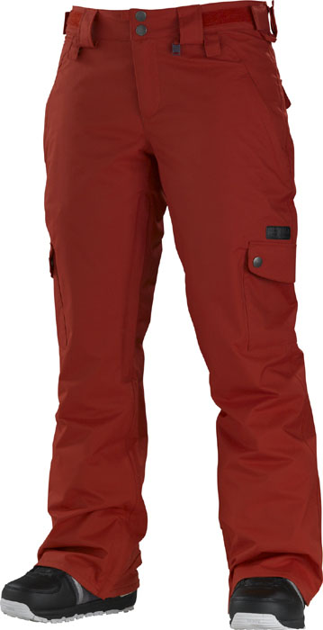 Special Blend Glam Red Army Women's Snow Pants