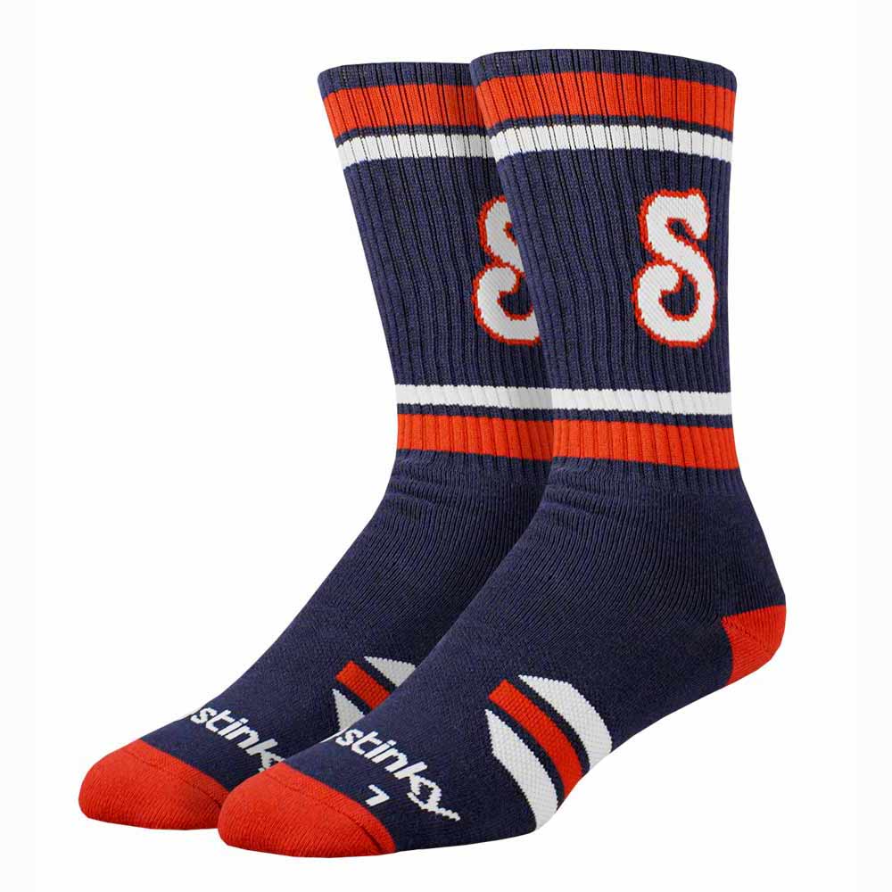 Stinky Socks Back To School Navy Navy/Red Κάλτσες