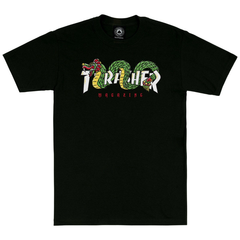 Thrasher Aztec Black Ανδρικό T-Shirt