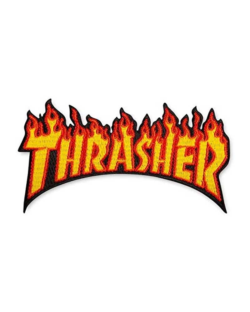 Thrasher Flame Logo Patch Ραφτό