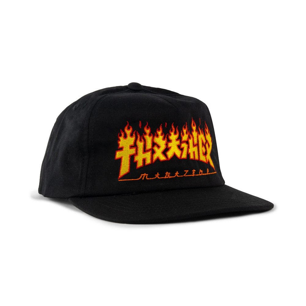 Thrasher Godzilla Snapback Black Καπέλο