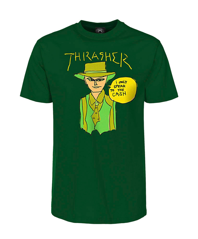 Thrasher Gonz Cash Forest Green Men's T-Shirt