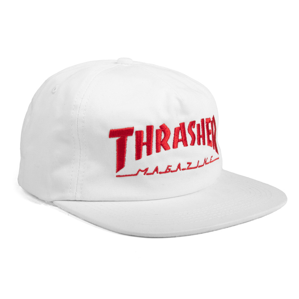 Thrasher Mag Logo White Καπέλο