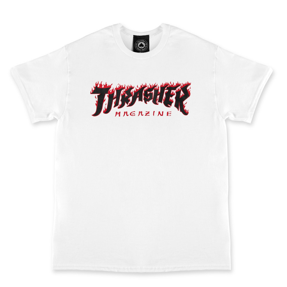 Thrasher Possessed Logo White Men's T-Shirt