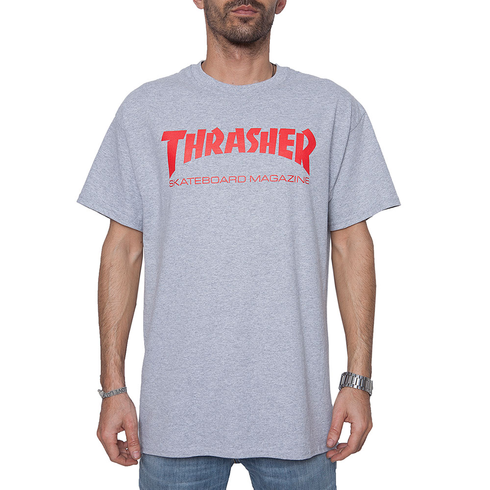 Thrasher Skate Mag Grey Men's T-Shirt