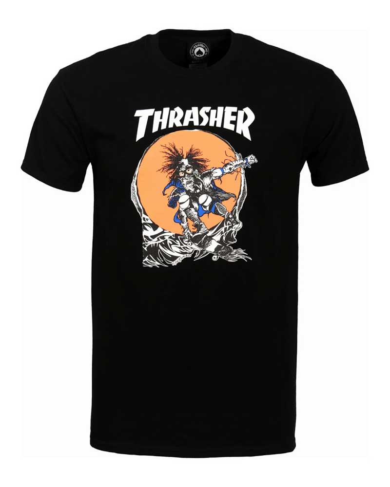 Thrasher Skate Outlaw Black Ανδρικό T-Shirt