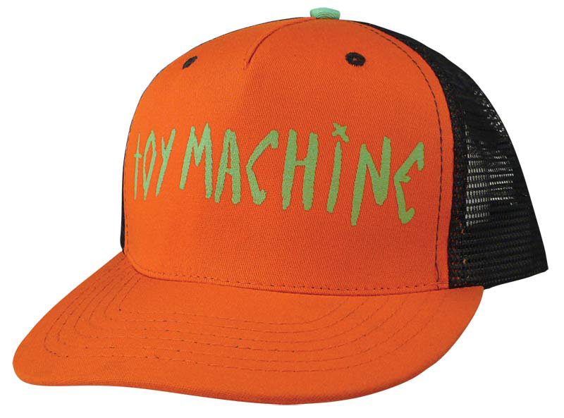 Toy Machine Sect Eye Ii Mesh Orange Hat