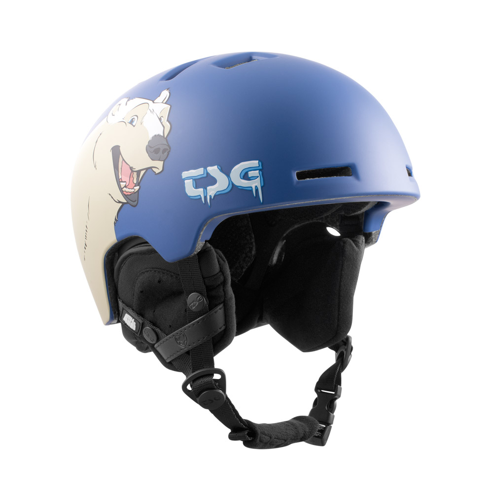 Tsg Arctic Nipper Maxi 2.0 Graphic Design Polar Bear Kids Helmet
