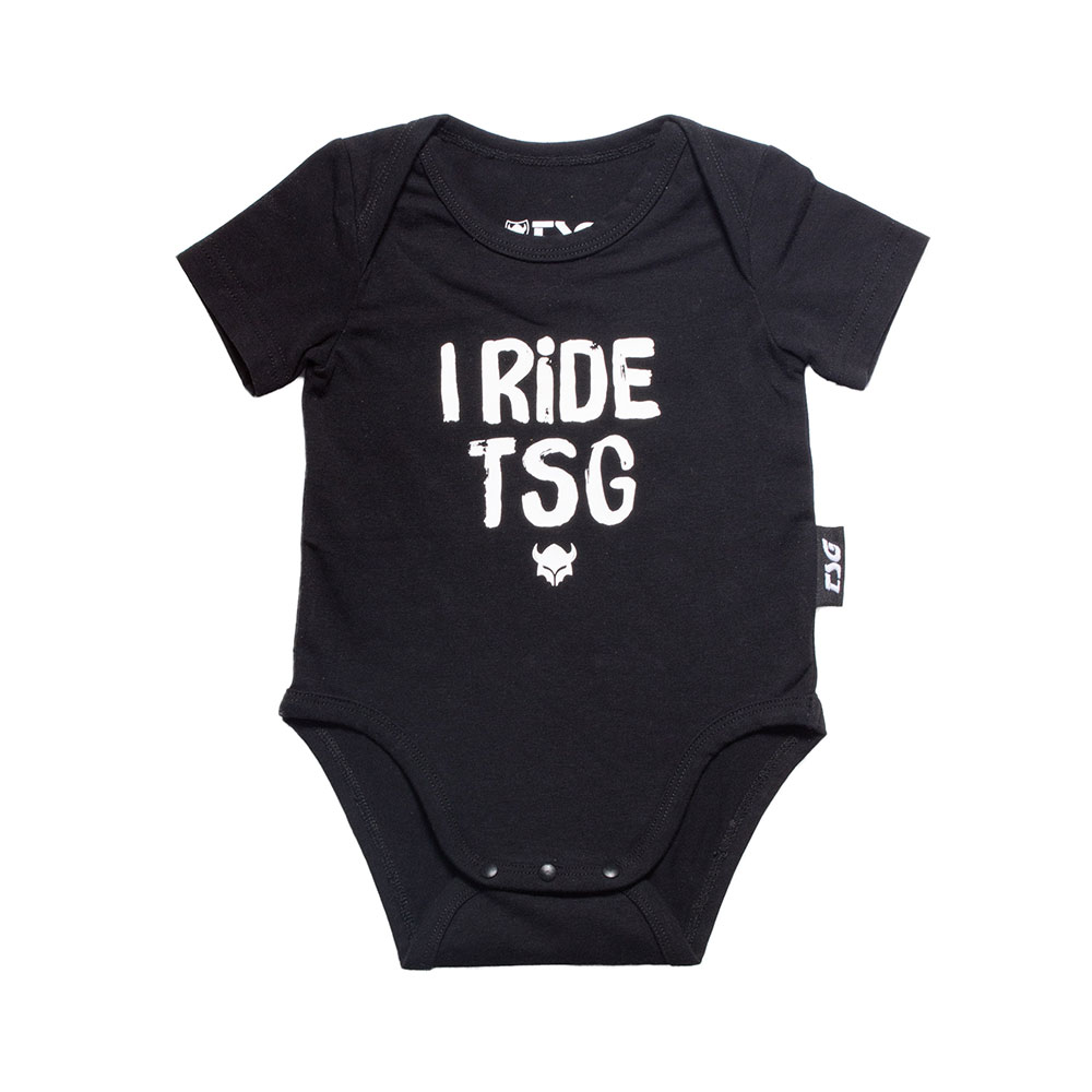 TSG Baby Body I Ride TSG Black Παιδικό Φορμάκι