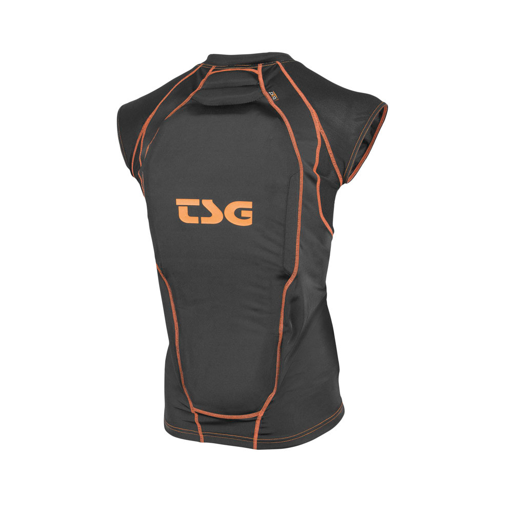 TSG Backbone Vest D3o Black Orange