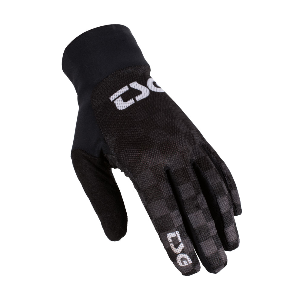 Tsg Catchy Black Checker Bike Gloves
