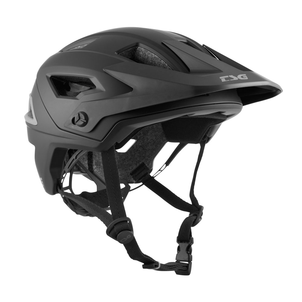 TSG Chatter Solid Color Satin Black Helmet