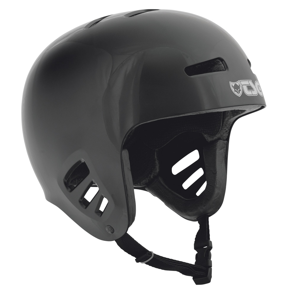 TSG Dawn Solid Color Black Helmet