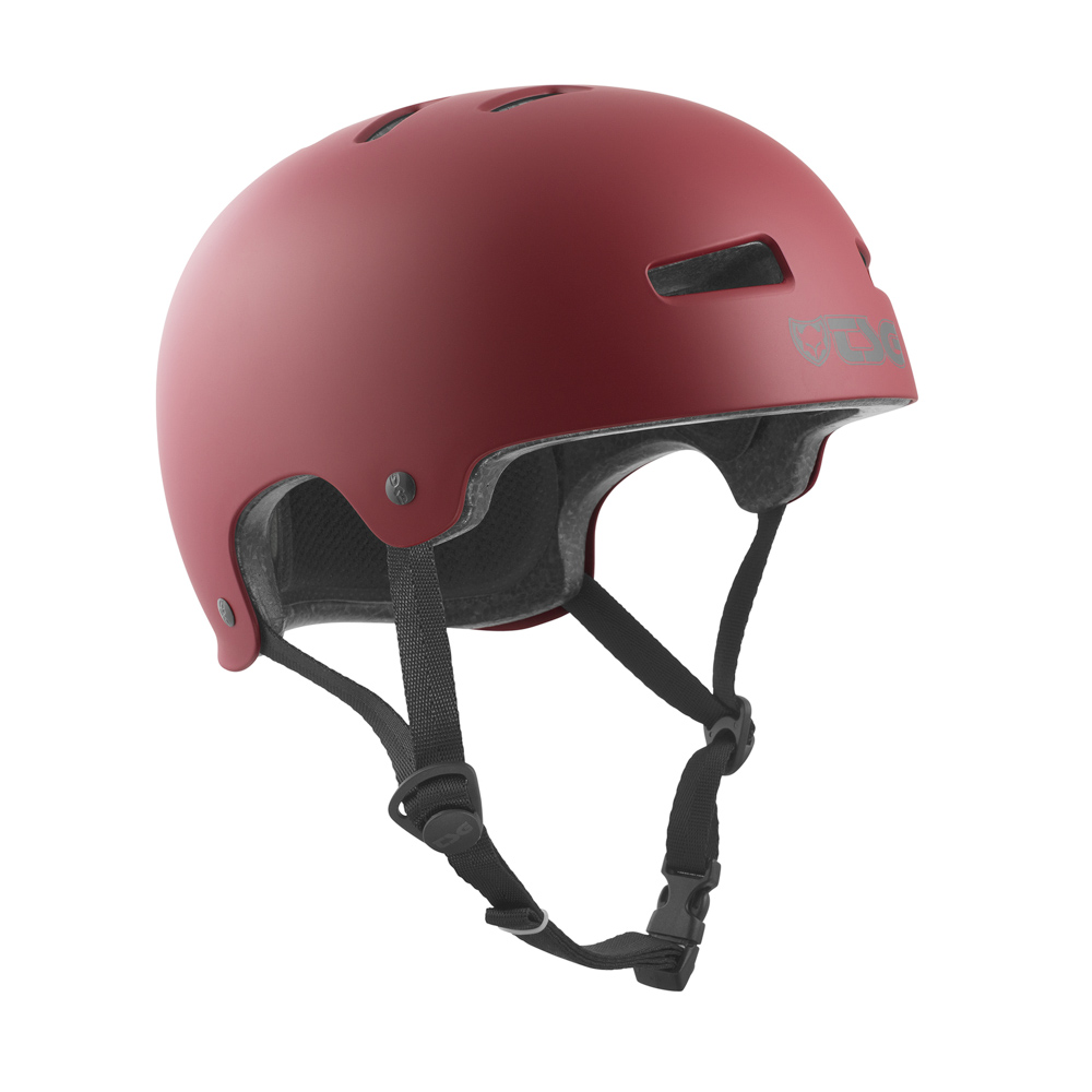 TSG Evolution Solid Color Satin Oxblood Helmet