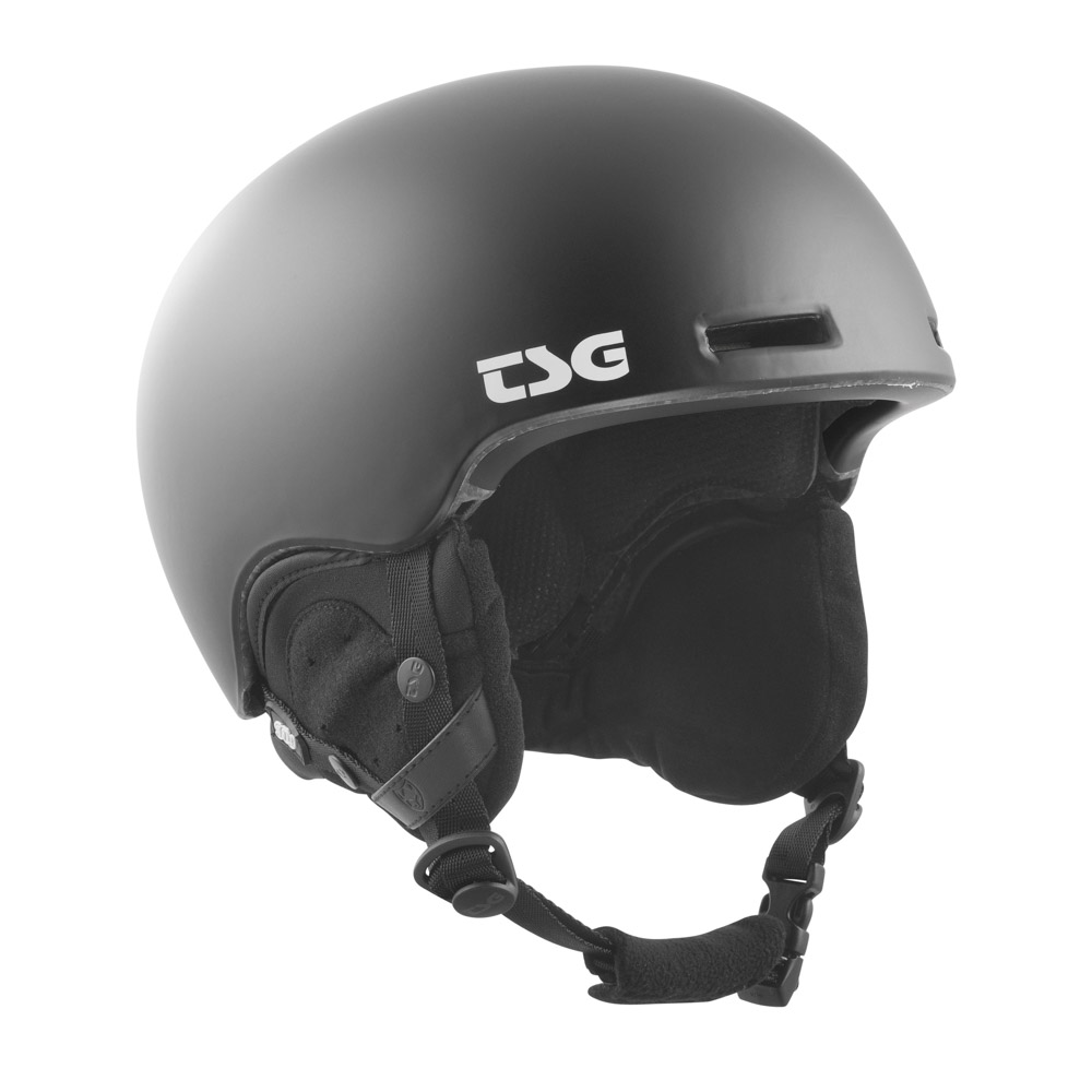Tsg Fly Asian Fit Solid Color Satin Black Helmet