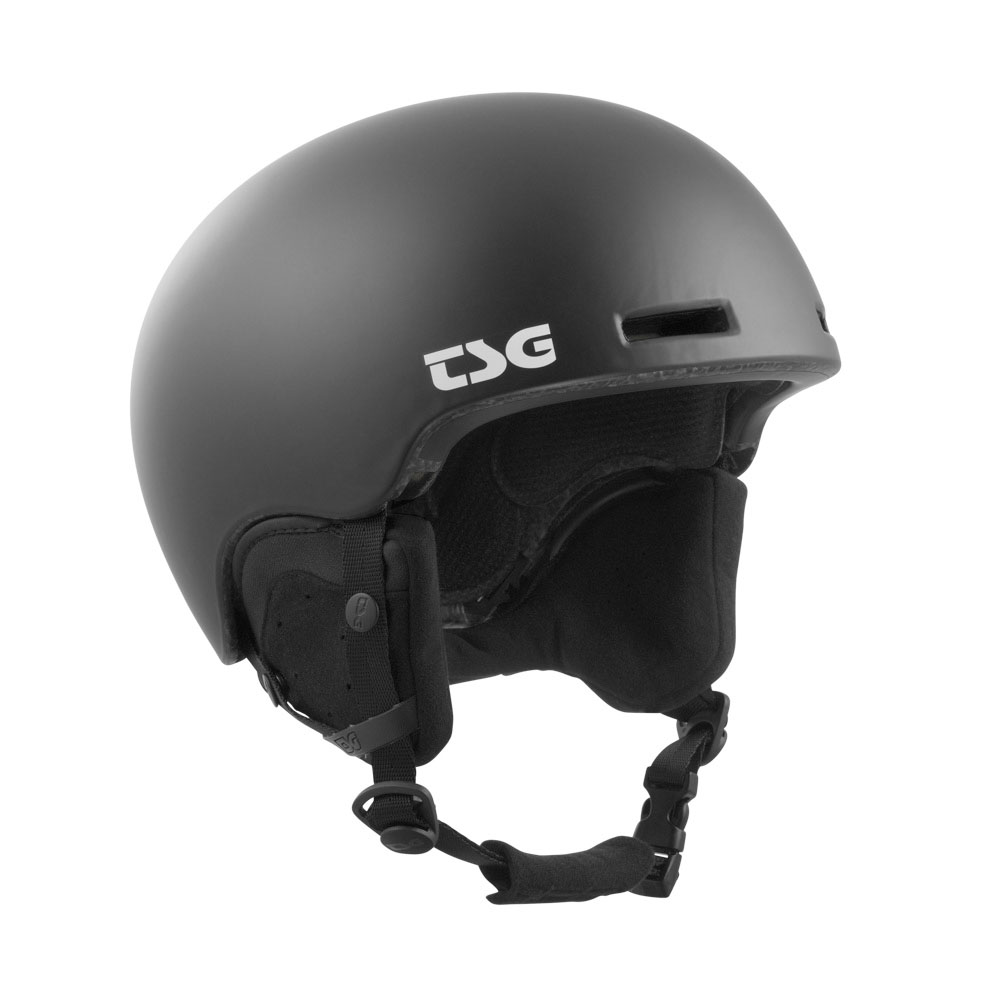 TSG Fly Solid Color Satin Black Helmet