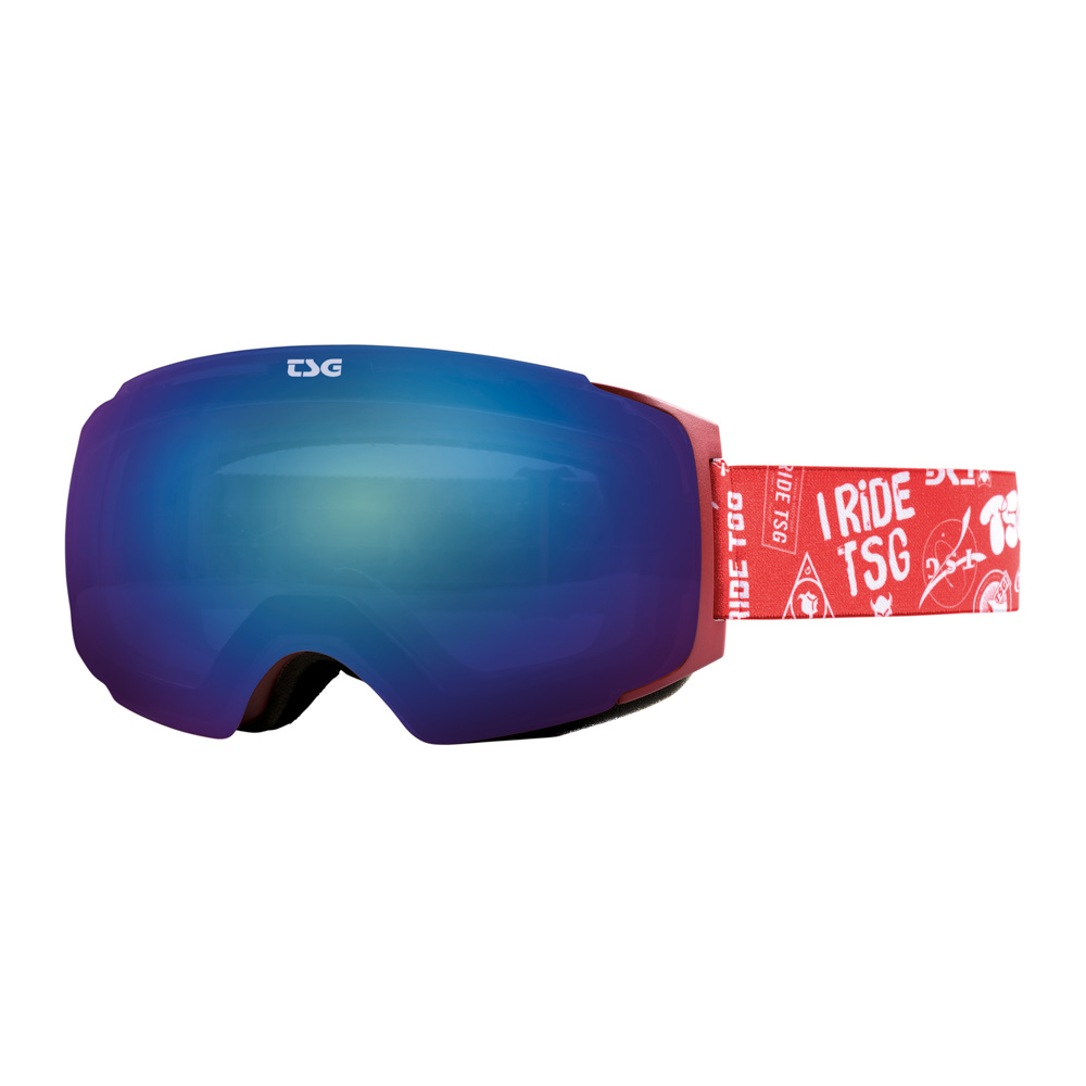 Tsg Goggle Two Pale Red Sticky Snow Goggle