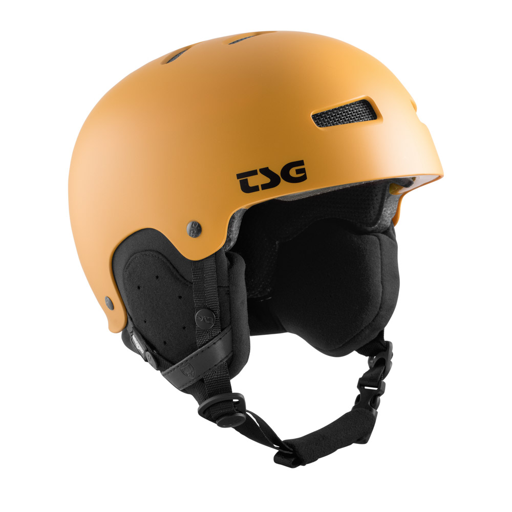 TSG Gravity Solid Color Satin Yellow Ochre Helmet