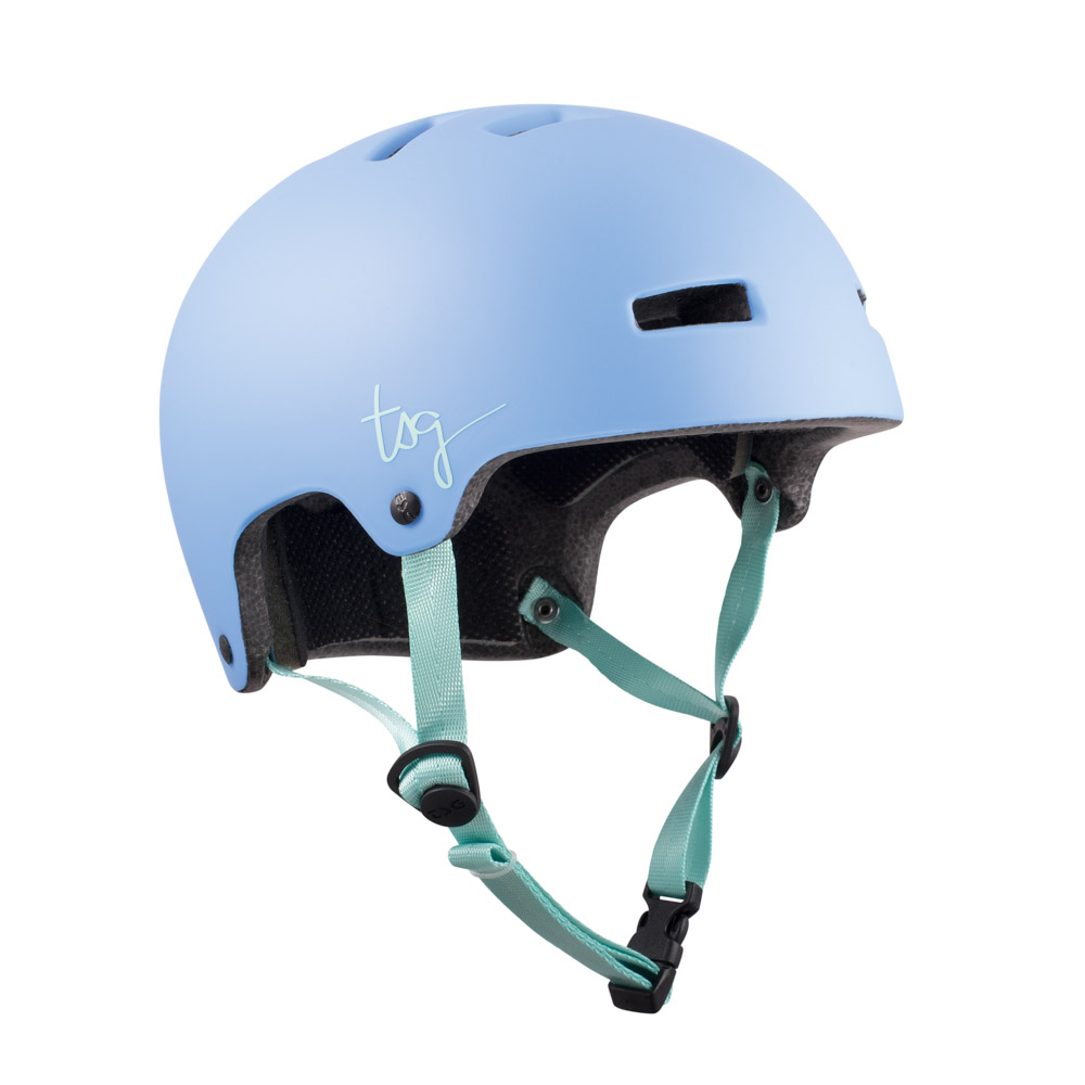 Tsg Ivy Solid Color Satin Azuro Women's Helmet