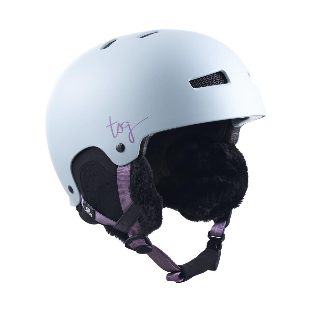 Tsg Lotus Solid Color Satin Skyride Women's Helmet