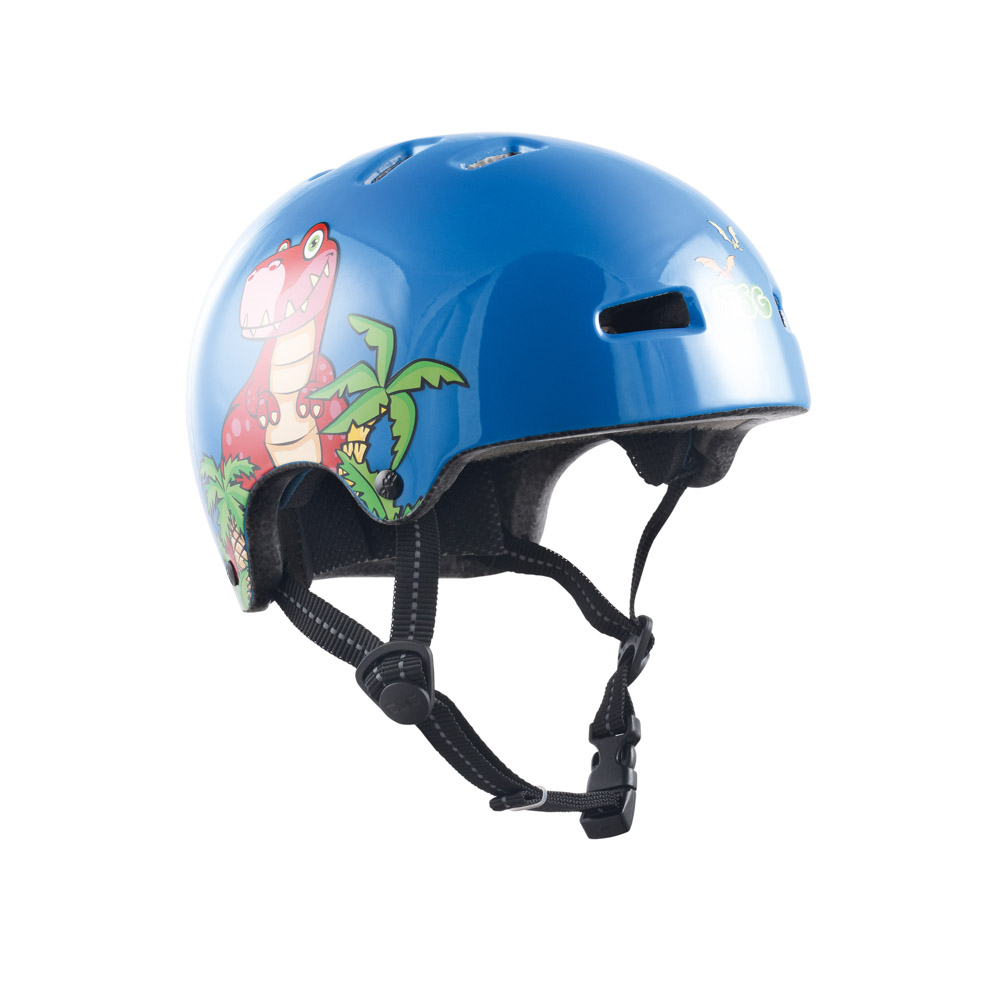 Tsg Nipper Mini Graphic Design Dinosaur Kids Helmet