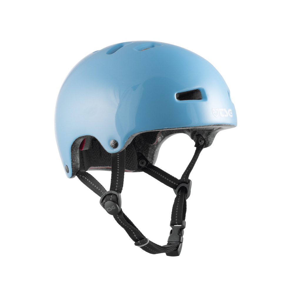TSG Nipper Mini Solid Color Gloss Baby Blue Kid's Helmet