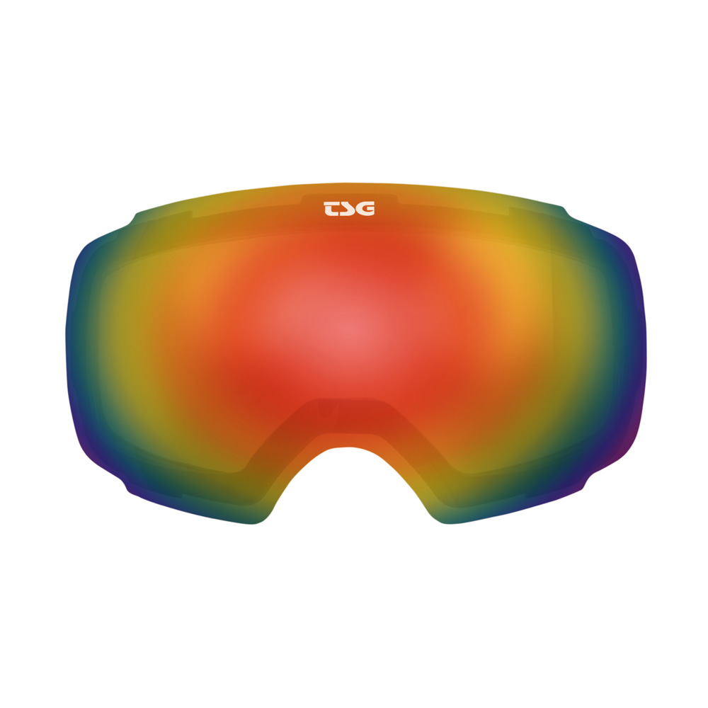 Tsg Replacement Lens Google Two Rainbow Chrome Ανταλακτικός Φακός Μάσκας