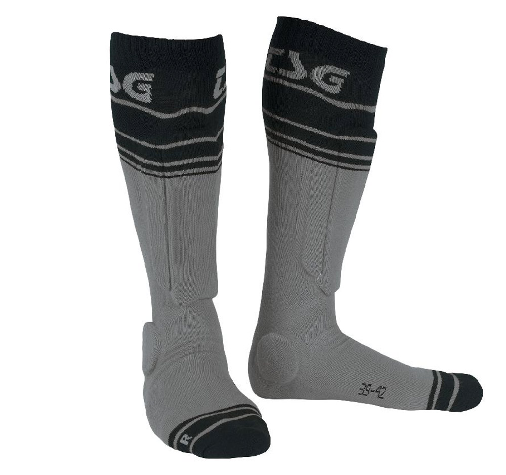TSG Riot Grey Stripped Sock