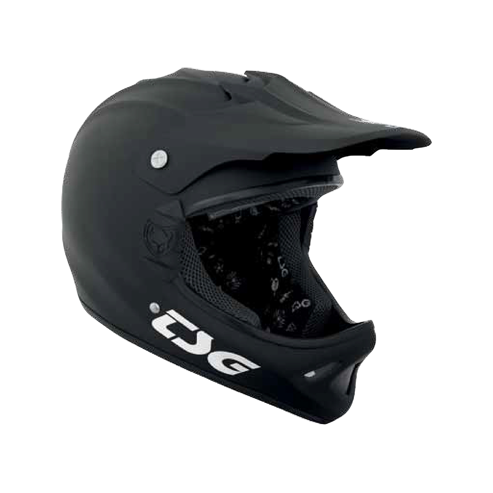 TSG Spire Solid Flat Black Helmet