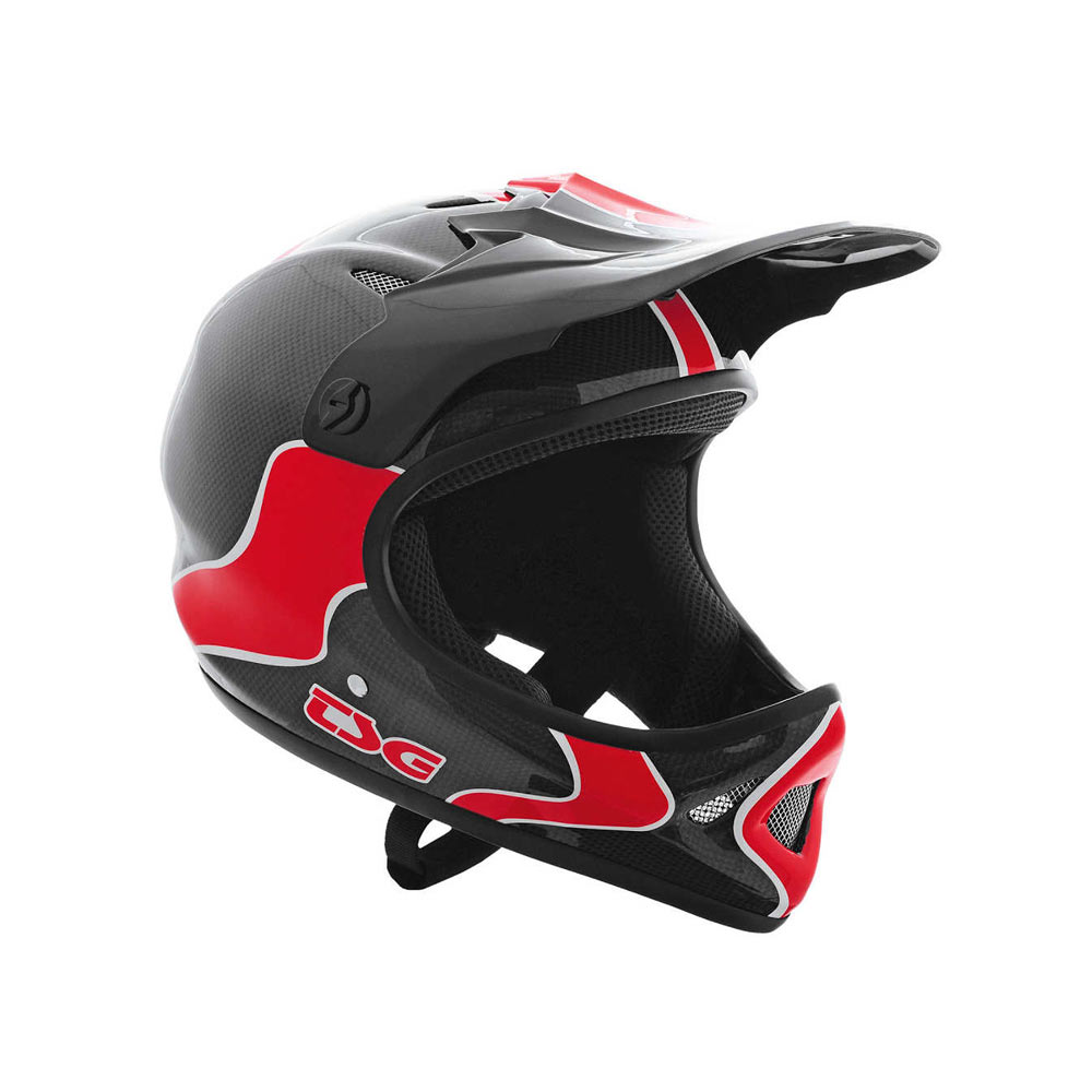 TSG Staten Carbon Red Helmet