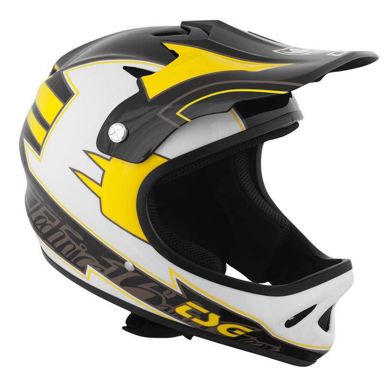 TSG Staten Graphic Design Arrow Black-Yellow Helmet