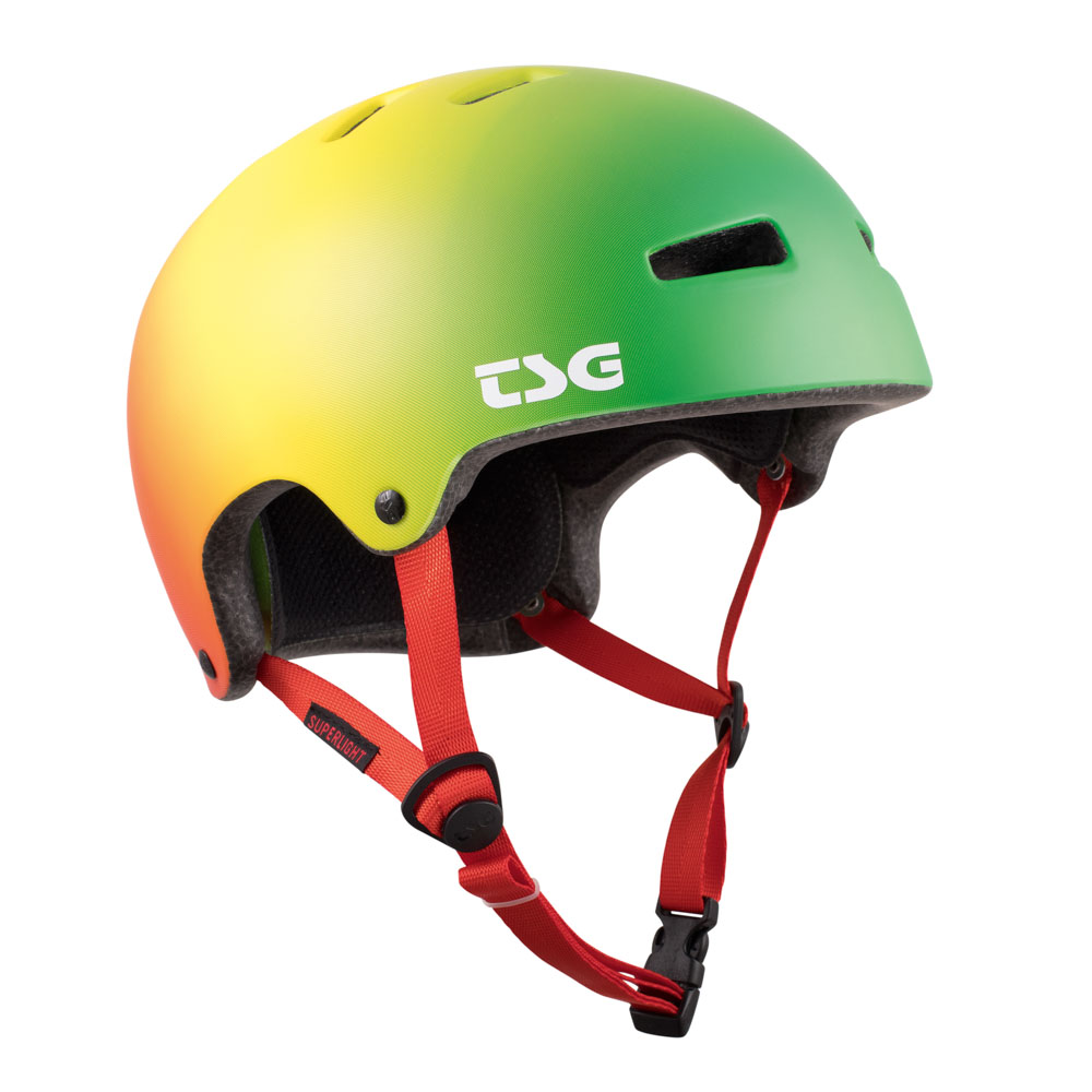 TSG Superlight Graphic Design Rasta Helmet