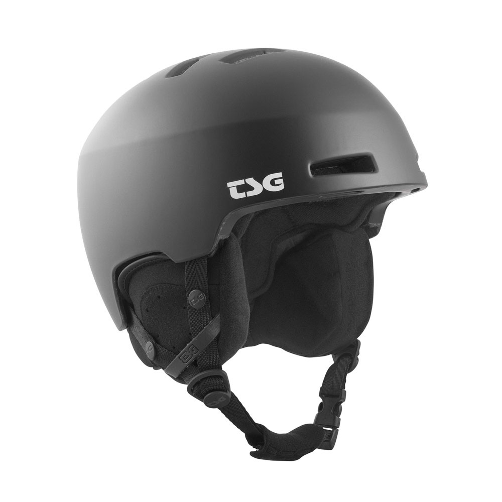 TSG Tweak Solid Color Black Helmet