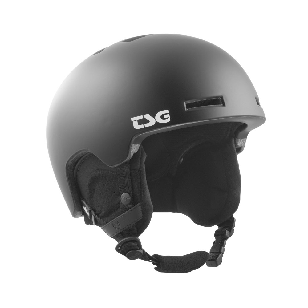 TSG Vertice Solid Color Satin Black Helmet