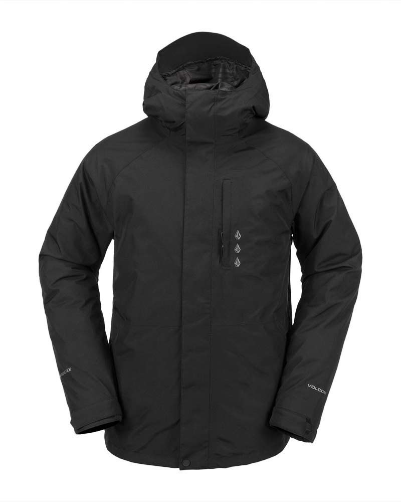 Volcom Dua Gore-Tex Jacket Black Ανδρικό Μπουφάν Snowboard