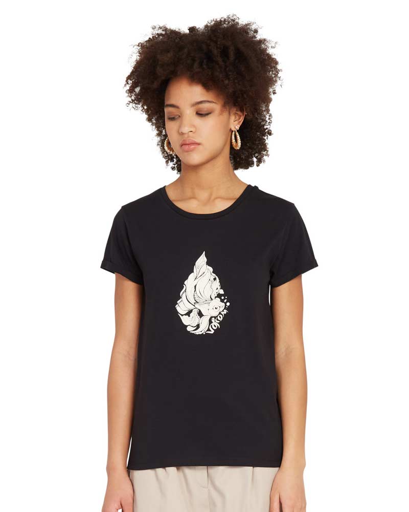 Volcom Radical Daze Tee Black Women's T-Shirt